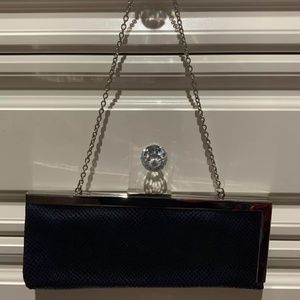 Calvin Klein clutch shoulder bag black